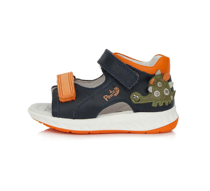 Supinierte Kinderschuhe, Leder-Sandale, Supiniert, Korrigiert