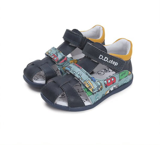 Kinder-Sandale, ergonomisch, Leder-Sandale