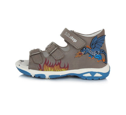 Leder-Sandale (G290-377A)