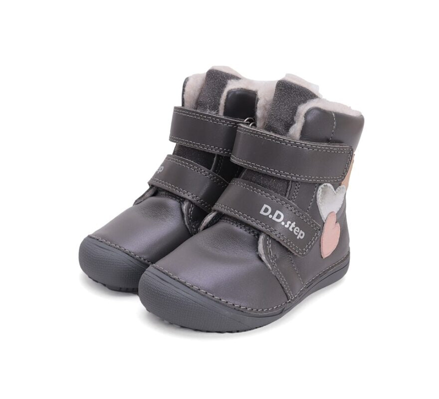 Wasserabweisende Winterstiefel barfuß